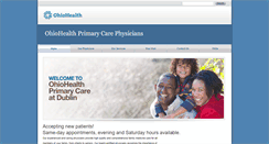 Desktop Screenshot of ohiohealthprimarycaredublin.com